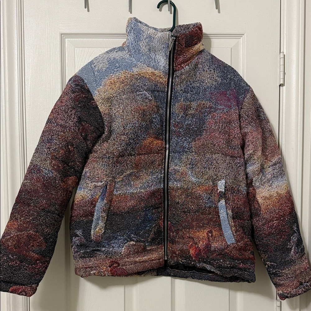 Gallery Threads Multicolor Textured Jacket